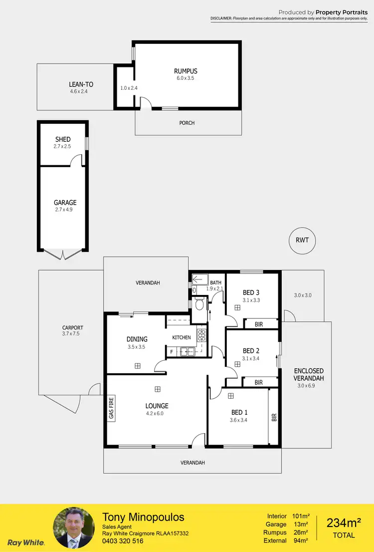 Floorplan of Homely house listing, 13 Chesterman Street, Davoren Park SA 5113