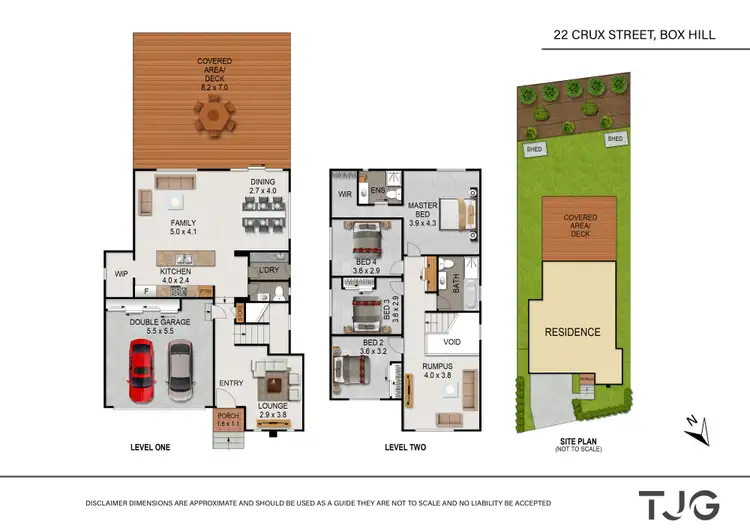 Floorplan of Homely house listing, 22 Crux Street, Box Hill NSW 2765