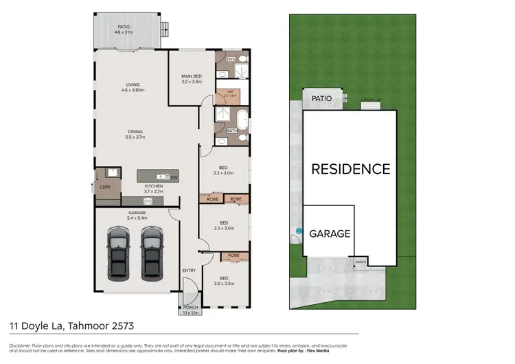 Floorplan of Homely house listing, 11 Doyle Lane, Tahmoor NSW 2573