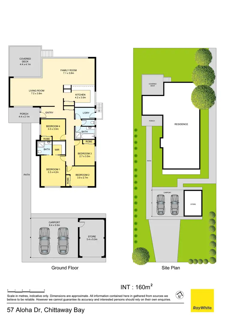 Floorplan of Homely house listing, 57 Aloha Drive, Chittaway Bay NSW 2261