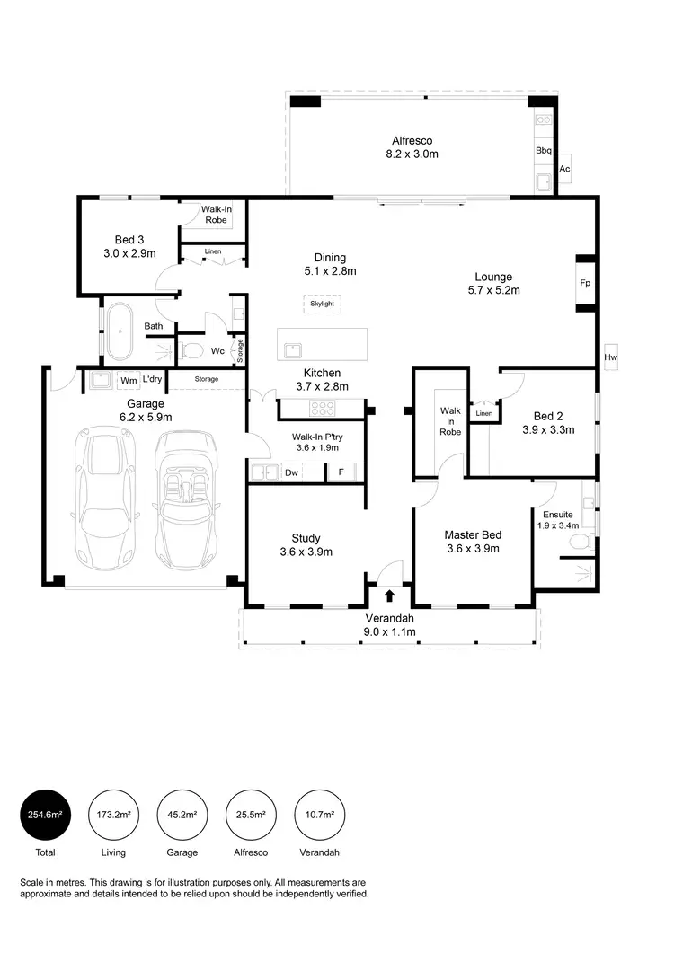 Floorplan of Homely house listing, 4 Rudolph Avenue, Findon SA 5023