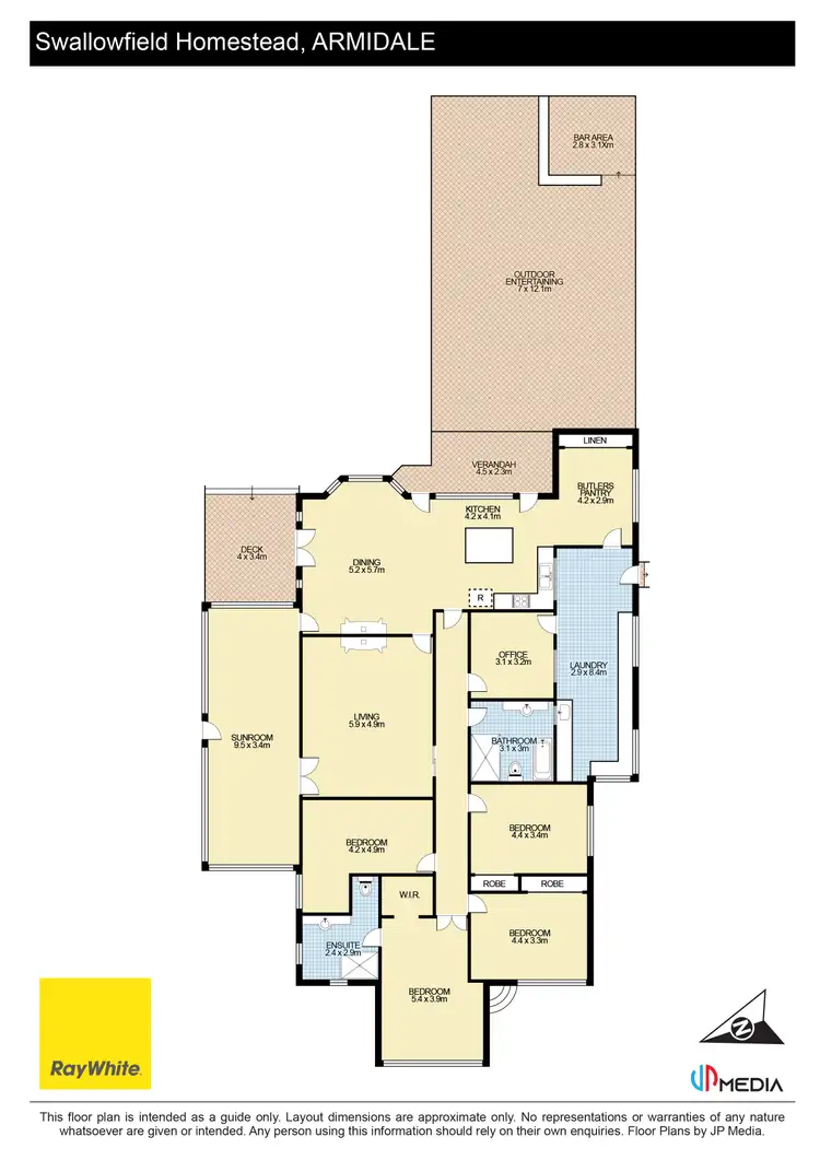 Floorplan of Homely rural property listing, Swallowfield 1704 Rockvale Road, Armidale NSW 2350