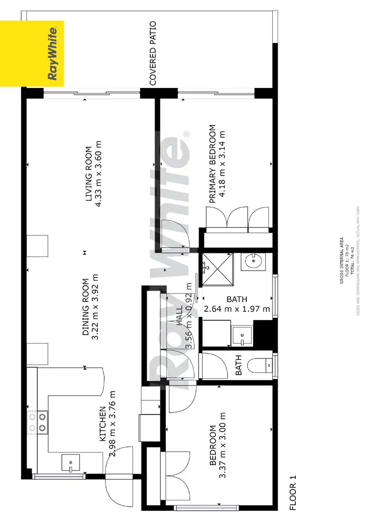 Floorplan of Homely unit listing, 2/5 Goonawarra Drive, Mooloolaba QLD 4557