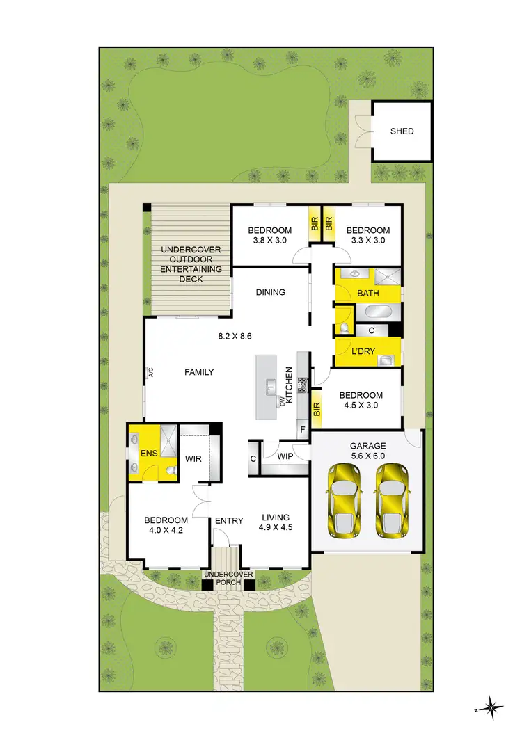 Floorplan of Homely house listing, 16 Carter Road, Armstrong Creek VIC 3217