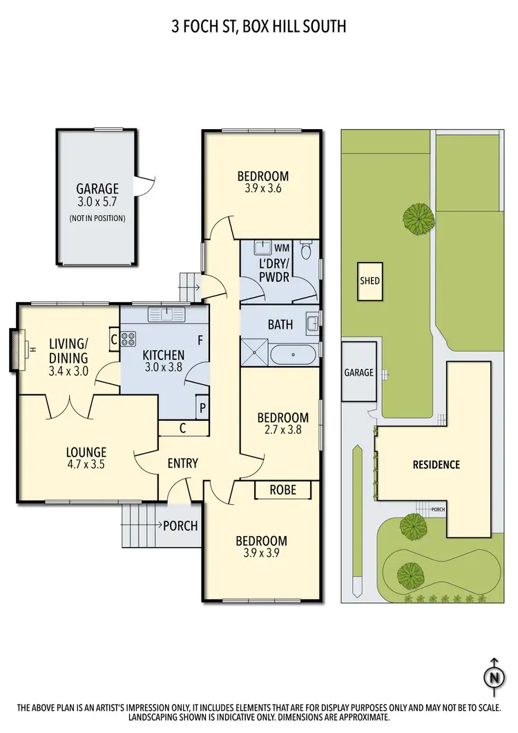 Floorplan of Homely house listing, 3 Foch Street, Box Hill South VIC 3128