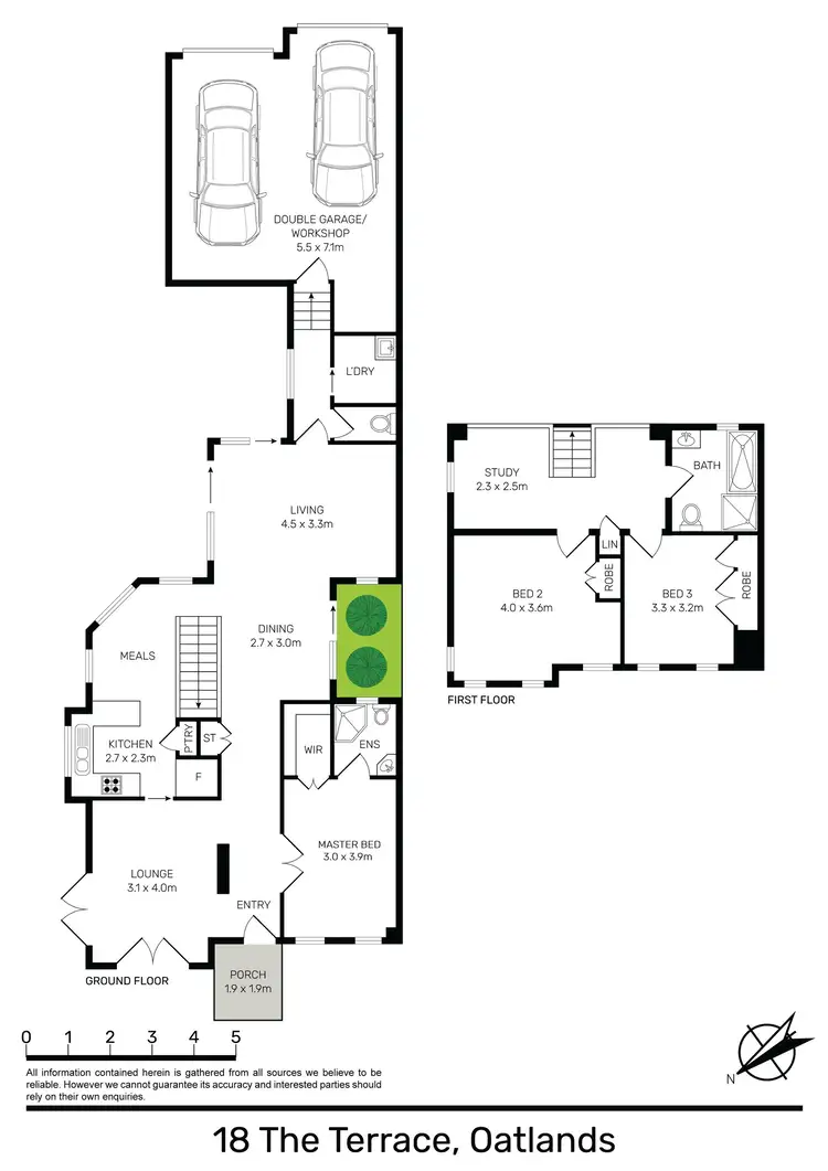 Floorplan of Homely house listing, 18 The Terrace, Oatlands NSW 2117