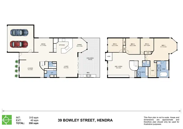Floorplan of Homely house listing, 39 Bowley Street, Hendra QLD 4011