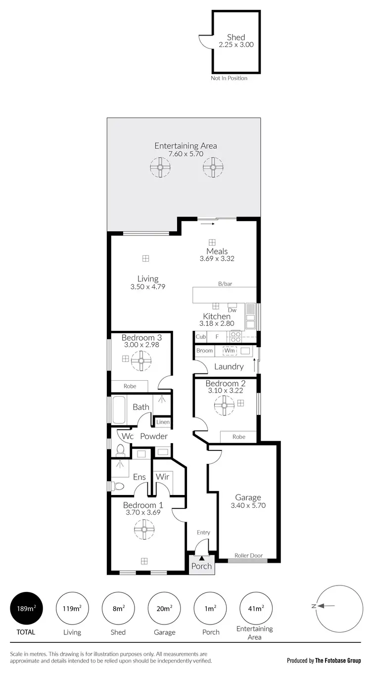Floorplan of Homely house listing, 11A Hawke Street, Ridgehaven SA 5097