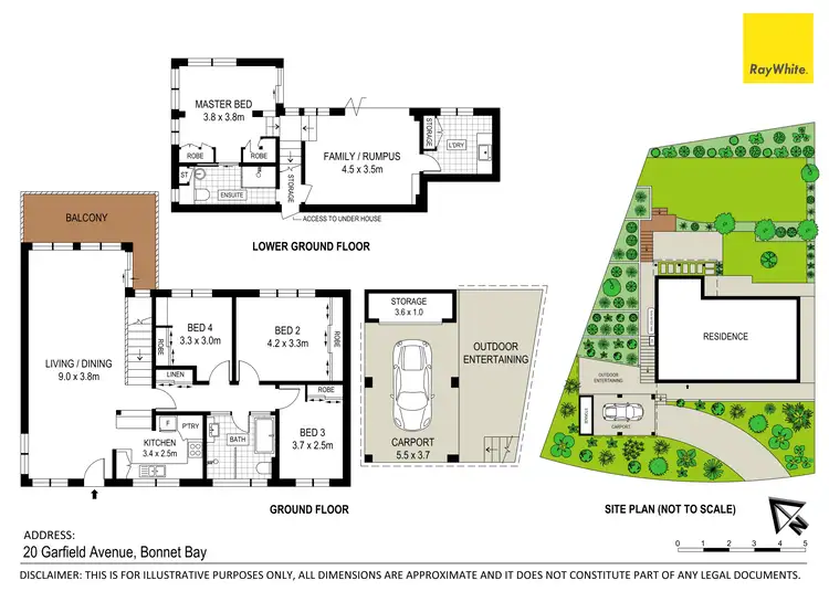 Floorplan of Homely house listing, 20 Garfield Avenue, Bonnet Bay NSW 2226