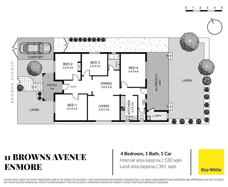 Floorplan of Homely house listing, 11 Browns Avenue, Enmore NSW 2042