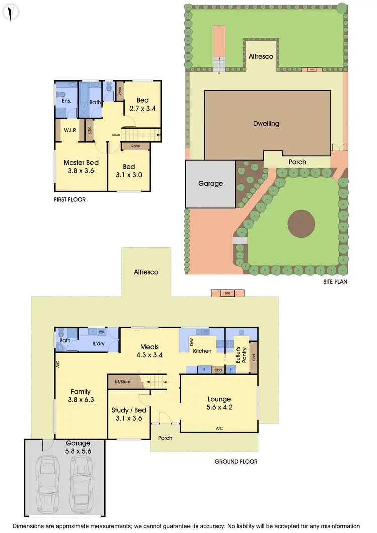 Floorplan of Homely house listing, 369 Dandelion Drive, Rowville VIC 3178
