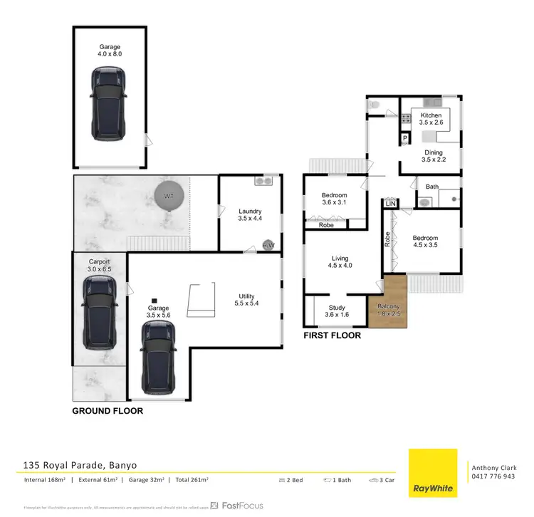 Floorplan of Homely house listing, 135 Royal Parade, Banyo QLD 4014