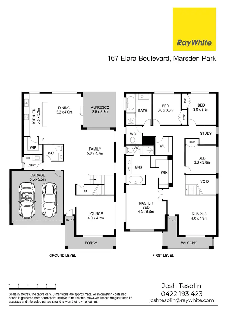 Floorplan of Homely house listing, 167 Elara Boulevard, Marsden Park NSW 2765