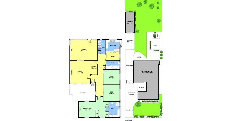 Floorplan of Homely house listing, 106 Miranda Road, Reservoir VIC 3073