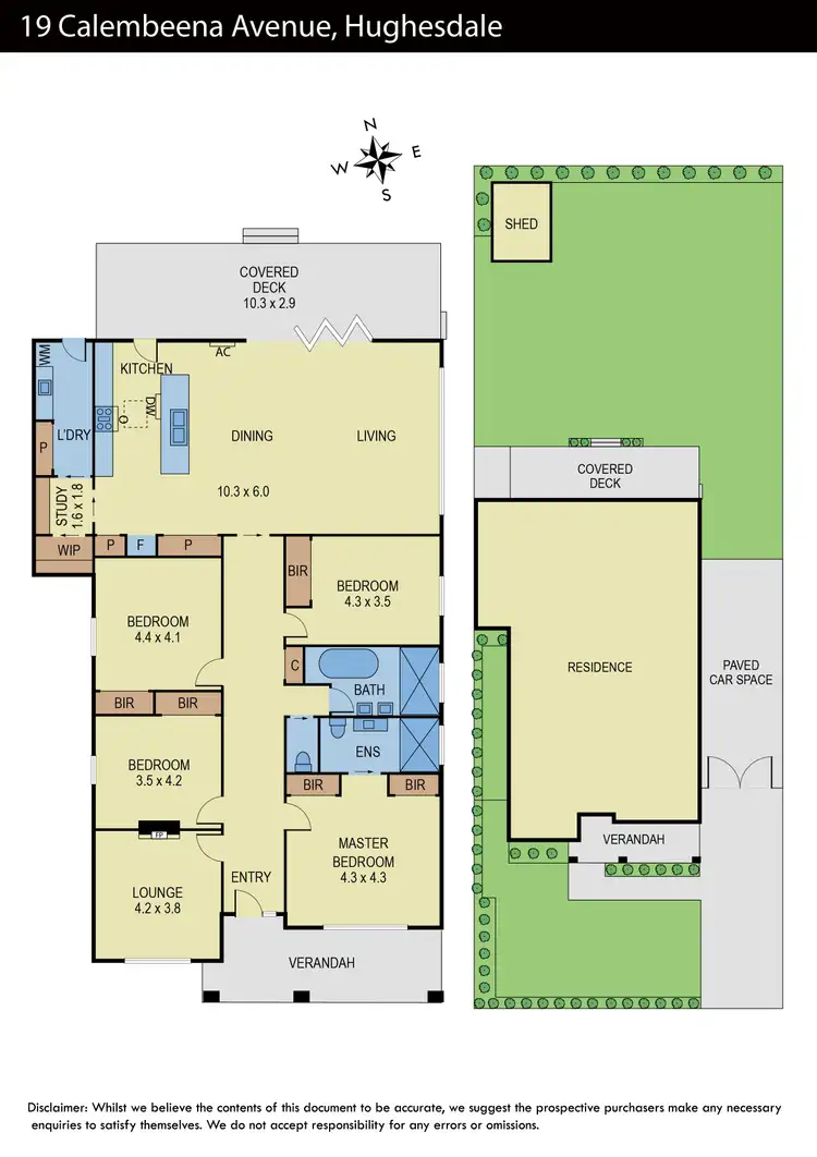 Floorplan of Homely house listing, 19 Calembeena Avenue, Hughesdale VIC 3166