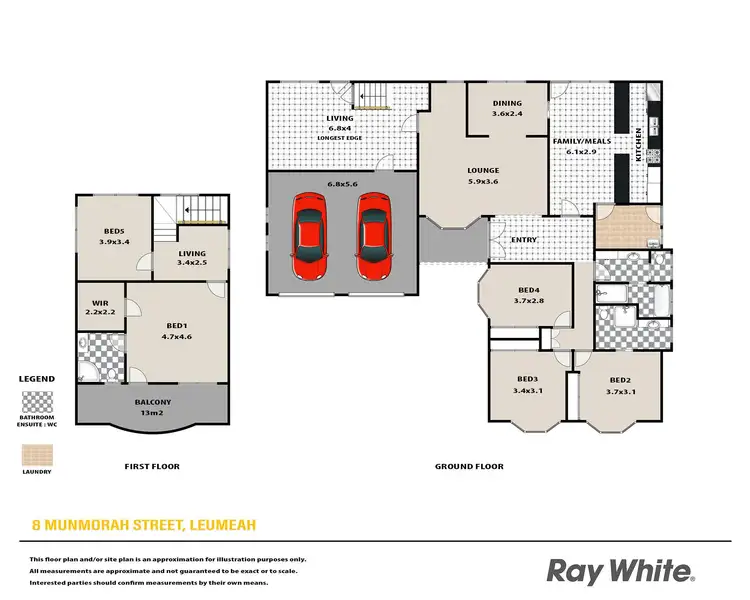 Floorplan of Homely house listing, 8 Munmorah Street, Leumeah NSW 2560