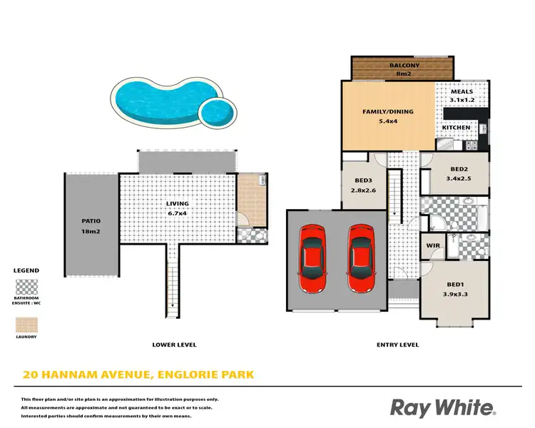 Floorplan of Homely house listing, 20 Hannam Place, Englorie Park NSW 2560