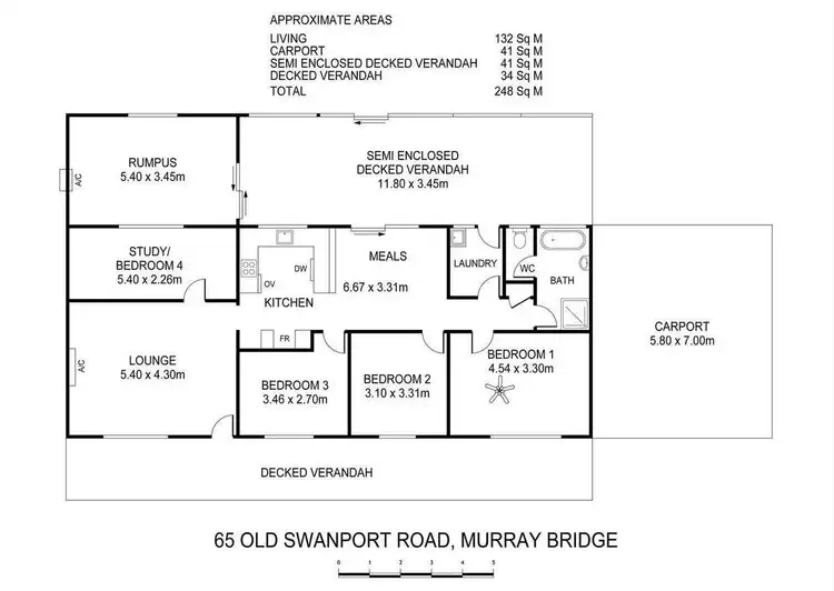 Floorplan of Homely house listing, 65 Old Swanport Road, Murray Bridge SA 5253