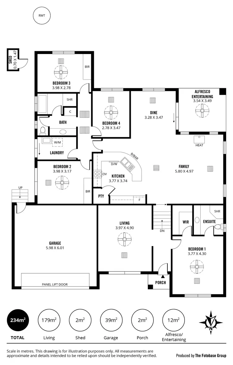 Floorplan of Homely house listing, 11 Bayley Circuit, Trott Park SA 5158