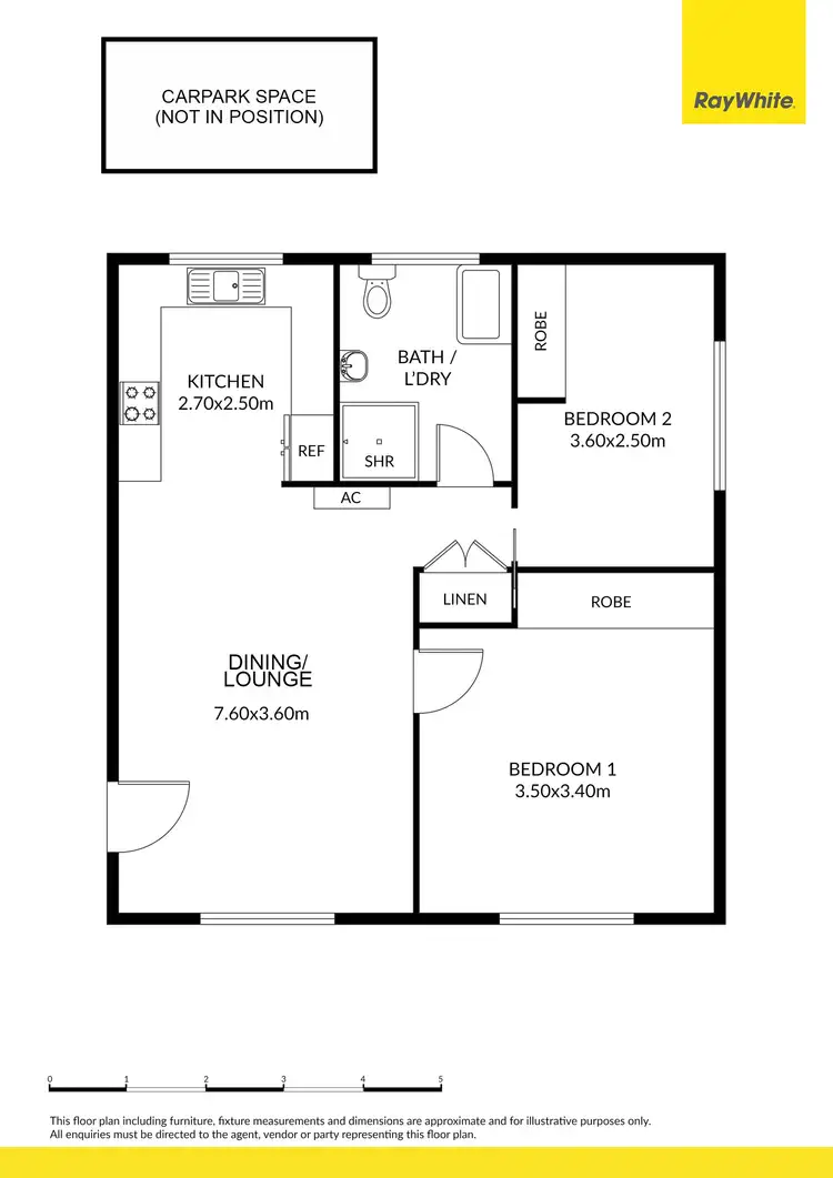 Floorplan of Homely unit listing, 11/670 Burbridge Road, West Beach SA 5024