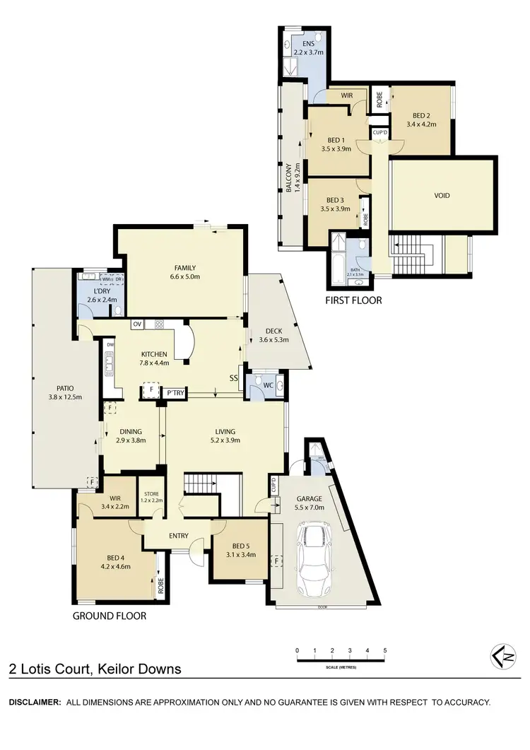 Floorplan of Homely house listing, 2 Lotis Court, Keilor Downs VIC 3038