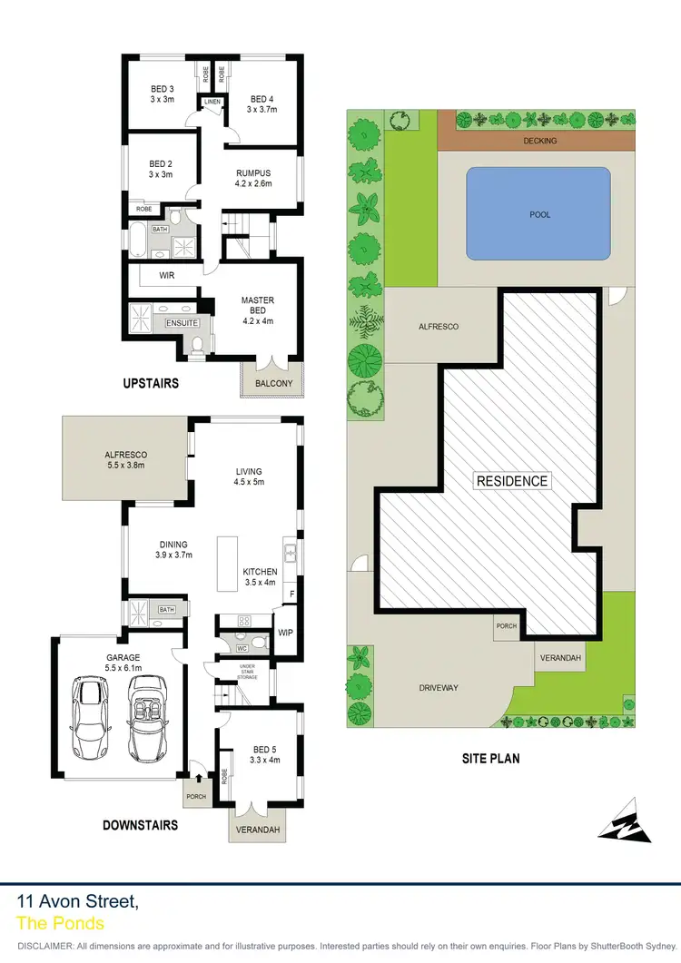 Floorplan of Homely house listing, 11 Avon Street, The Ponds NSW 2769