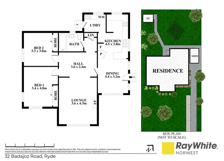Floorplan of Homely house listing, 32 Badajoz Road, Ryde NSW 2112