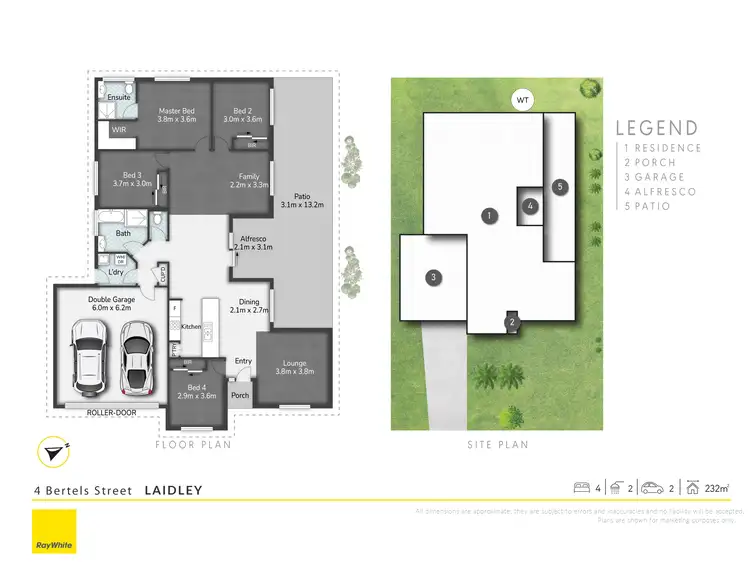 Floorplan of Homely house listing, 4 Bertels Street, Laidley QLD 4341