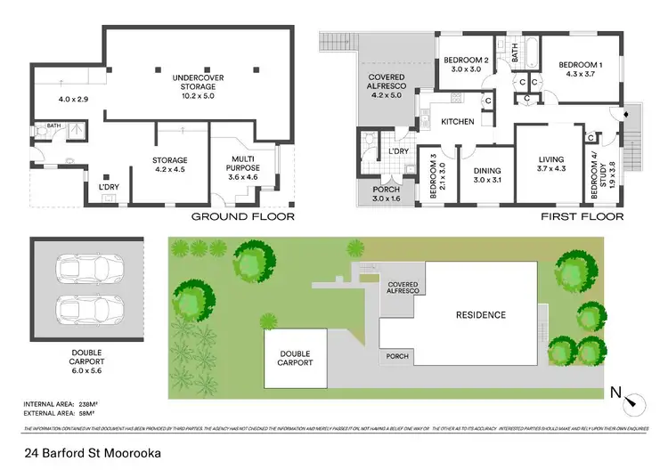 Floorplan of Homely house listing, 24 Barford Street, Moorooka QLD 4105