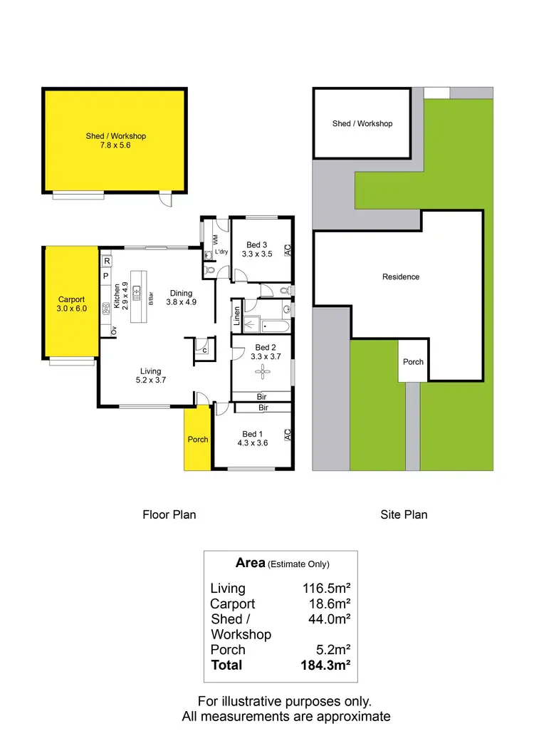 Floorplan of Homely house listing, 57 Harvey Avenue, Netley SA 5037