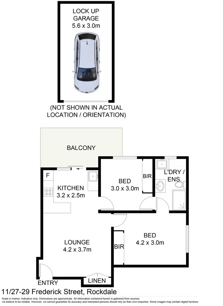 Floorplan of Homely unit listing, 11/27-29 Frederick Street, Rockdale NSW 2216