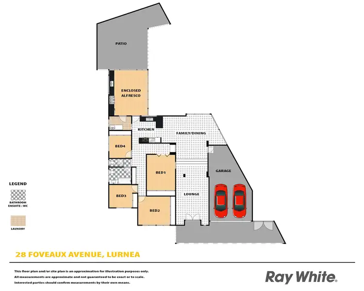 Floorplan of Homely house listing, 28 Foveaux Avenue, Lurnea NSW 2170