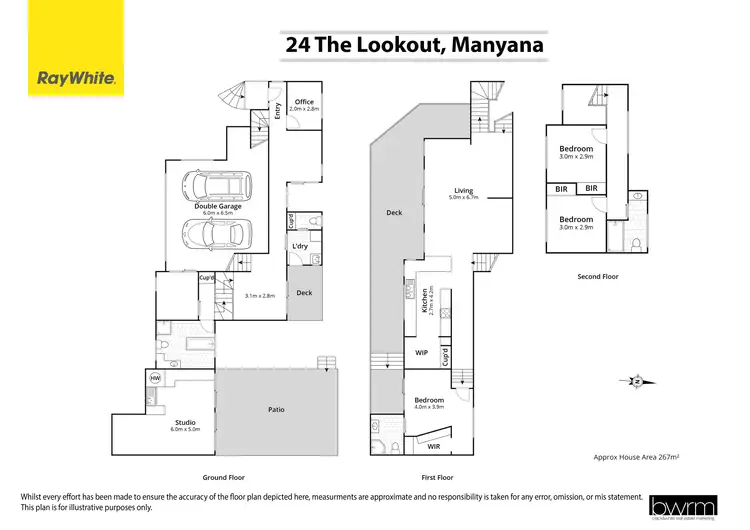 Floorplan of Homely house listing, 24 The Lookout, Manyana NSW 2539