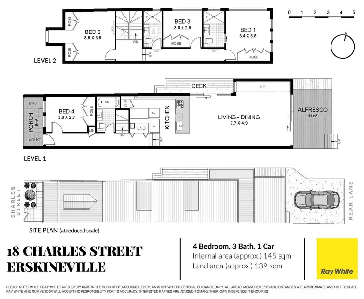 Floorplan of Homely house listing, 18 Charles Street, Erskineville NSW 2043