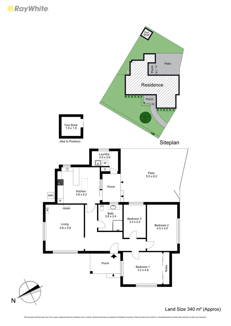 Floorplan of Homely unit listing, 1/78 Catherine Avenue, Chelsea VIC 3196