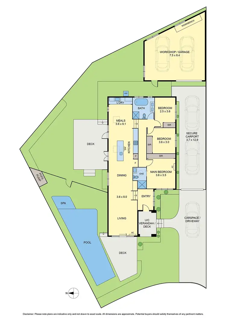 Floorplan of Homely house listing, 7 Reade Place, Gladstone Park VIC 3043