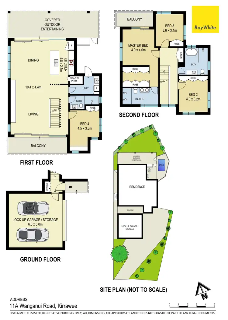 Floorplan of Homely house listing, 11A Wanganui Road, Kirrawee NSW 2232