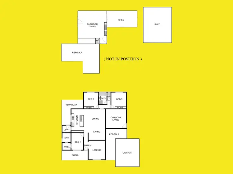 Floorplan of Homely house listing, 69 Sixth Street, Merbein VIC 3505
