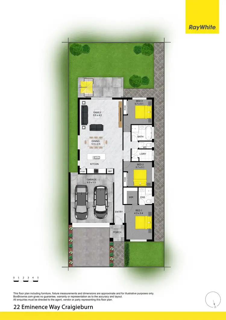 Floorplan of Homely house listing, 22 Eminence Way, Craigieburn VIC 3064