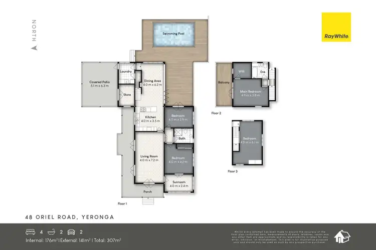 Floorplan of Homely house listing, 48 Oriel Road, Yeronga QLD 4104