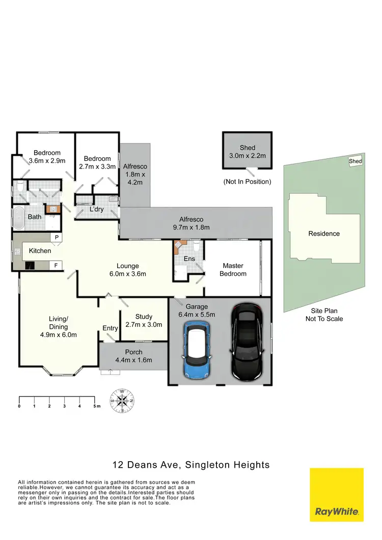 Floorplan of Homely house listing, 12 Deans Avenue, Singleton NSW 2330