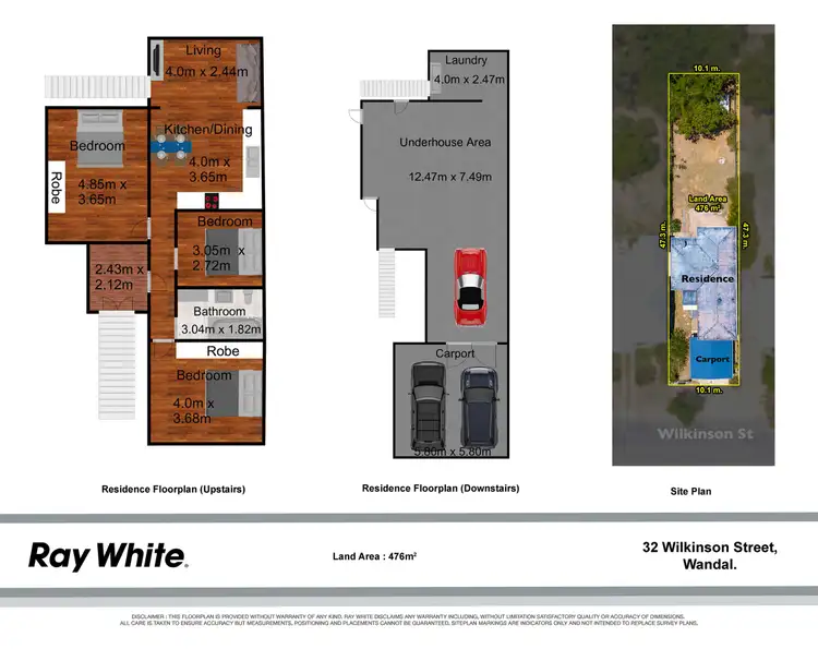 Floorplan of Homely house listing, 32 Wilkinson Street, Wandal QLD 4700
