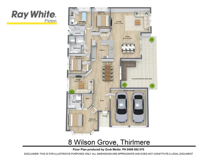 Floorplan of Homely house listing, 8 Wilson Grove, Thirlmere NSW 2572