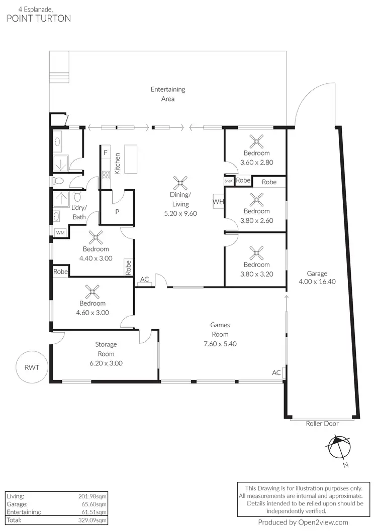 Floorplan of Homely house listing, 4 Esplanade, Point Turton SA 5575