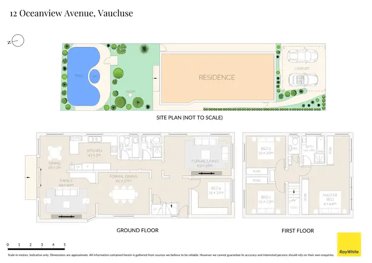 Floorplan of Homely house listing, 12 Oceanview Avenue, Vaucluse NSW 2030