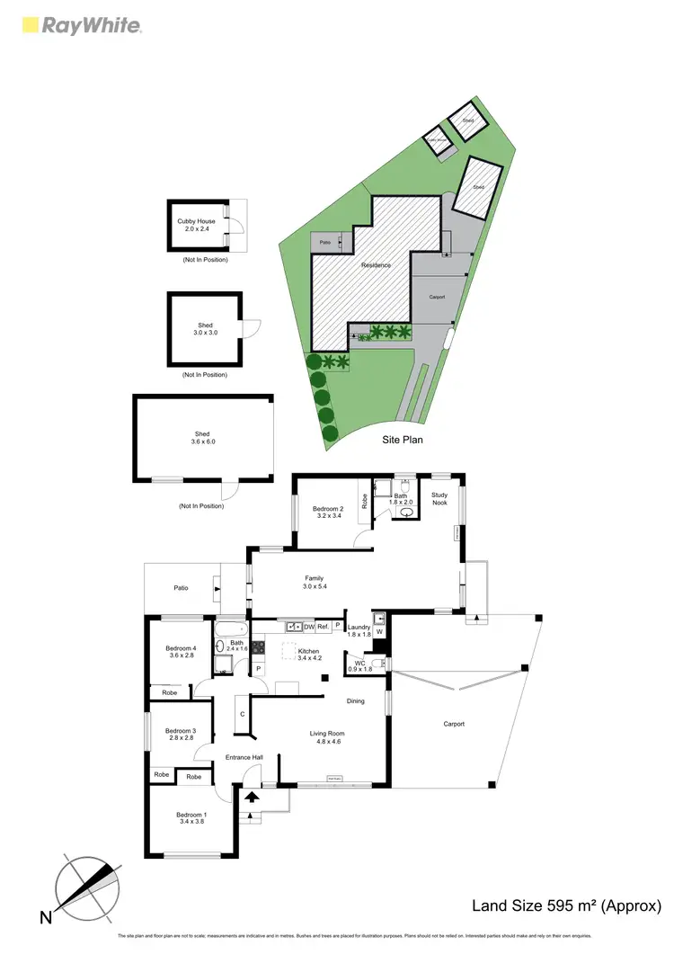 Floorplan of Homely house listing, 3 Fern Close, Seaford VIC 3198
