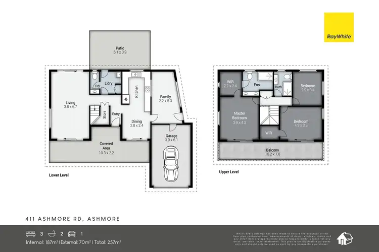 Floorplan of Homely house listing, 411 Ashmore Road, Ashmore QLD 4214