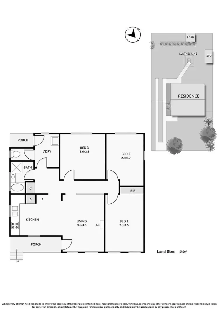 Floorplan of Homely house listing, 126 Tamarisk Drive, Frankston North VIC 3200