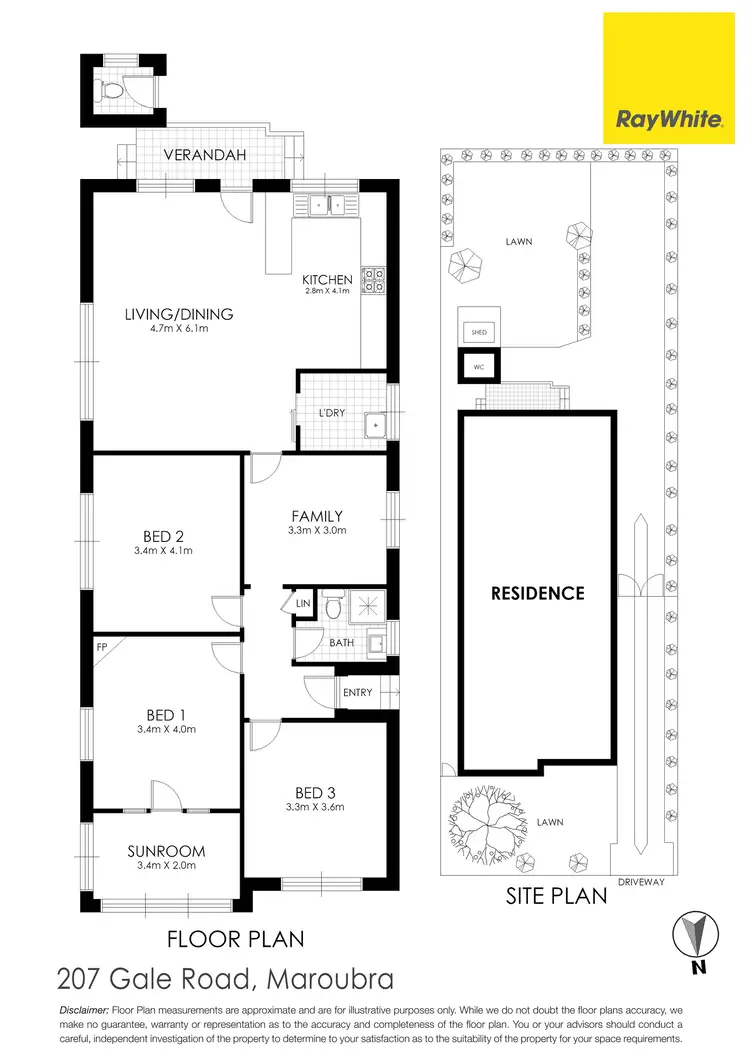 Floorplan of Homely house listing, 207 Gale Road, Maroubra NSW 2035