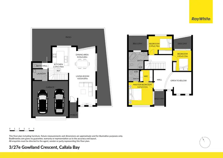 Floorplan of Homely townhouse listing, 3/27E Gowlland Crescent, Callala Bay NSW 2540